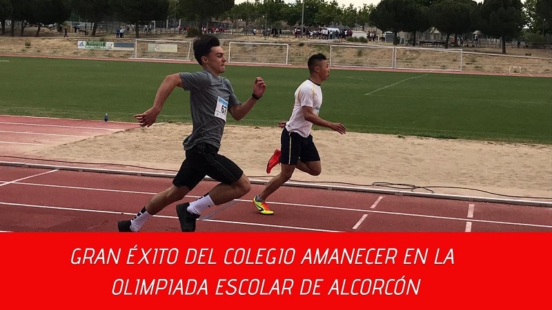 Éxito del Colegio Amanecer en la solidaria Olimpiada Escolar de Alcorcón