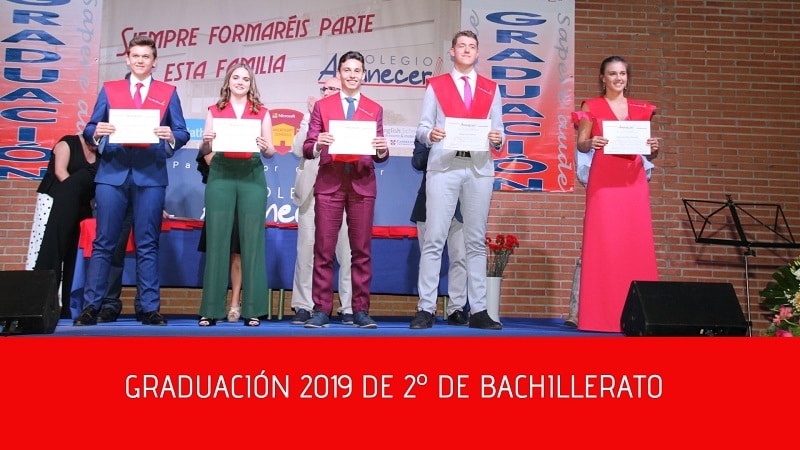 Emotivo y entrañable acto de Graduación de 2º de Bachillerato