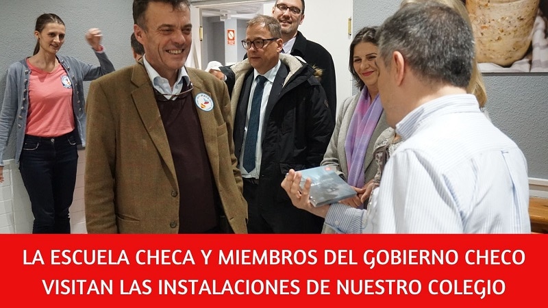 La Escuela Checa visita el Colegio Amanecer