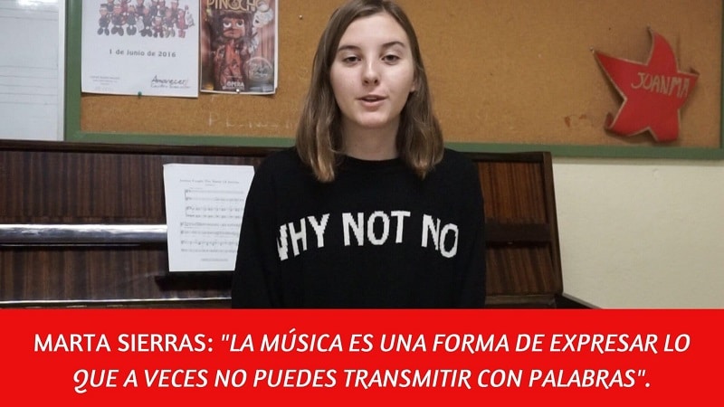 Marta Sierras y su experiencia musical junto a la soprano Ainhoa Arteta