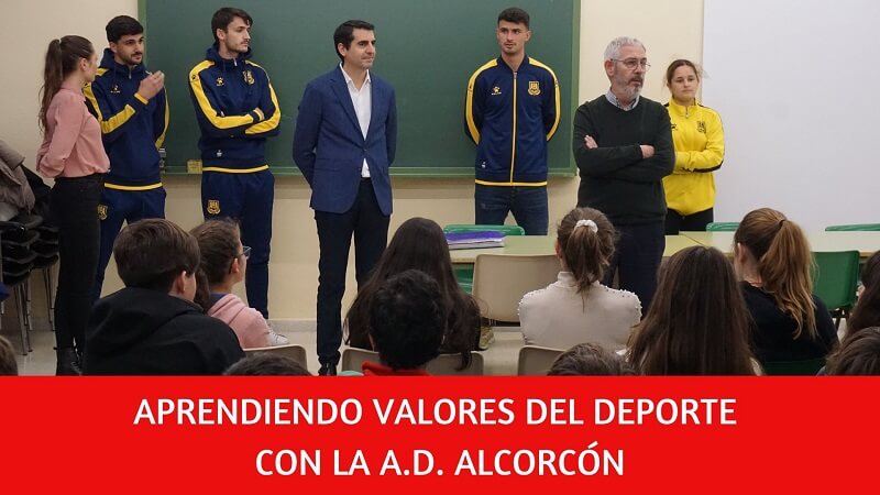 Aprendiendo valores del deporte con la A.D. Alcorcón