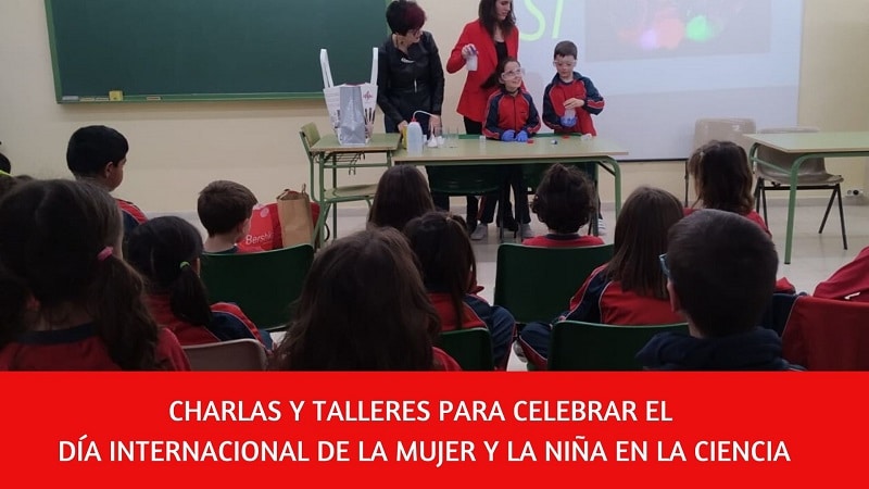 Didácticos talleres para conmemorar el Día Internacional de la Mujer y la Niña en la Ciencia