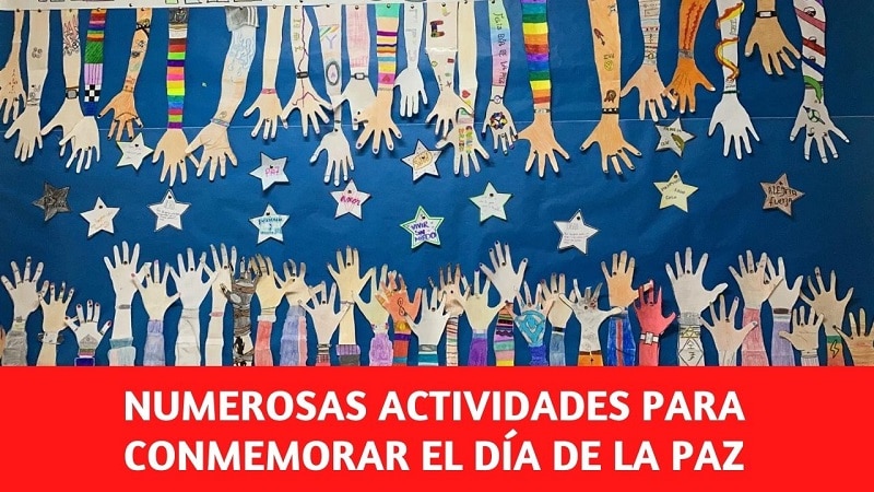 Numerosas actividades para conmemorar el Día Escolar de la Paz y la No Violencia
