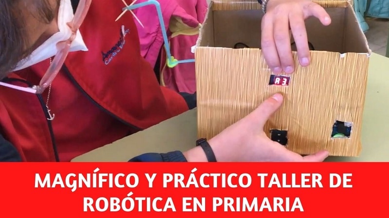 Robotica educativa en el colegio Amanecer de Alcorcón