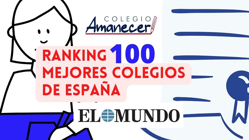 colegio amanecer mejor colegio de alcorcón y entre los 100 mejores de España según ranking de El Mundo