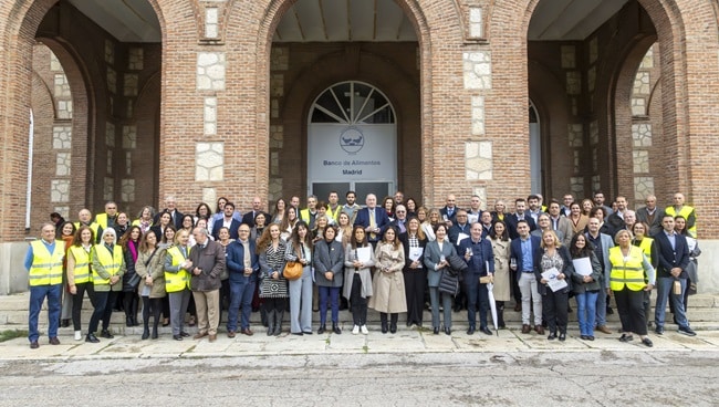 Banco de Alimentos de Madrid premia la solidaridad del Colegio Amanecer