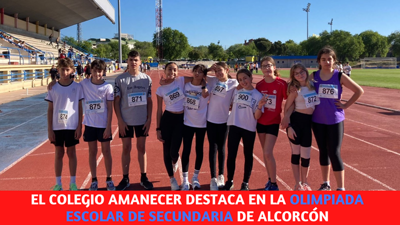 El Colegio Amanecer destaca en la Olimpiada Escolar de Alcorcón