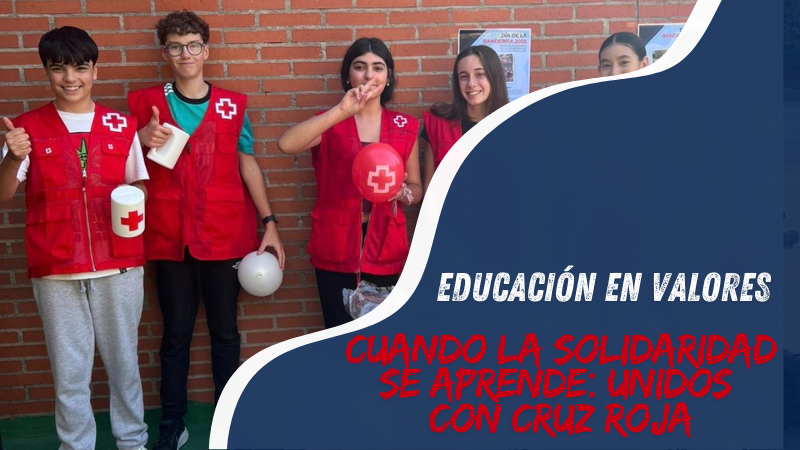 Colegio Amanecer y Cruz Roja Alcorcón: solidaridad y educación en valores